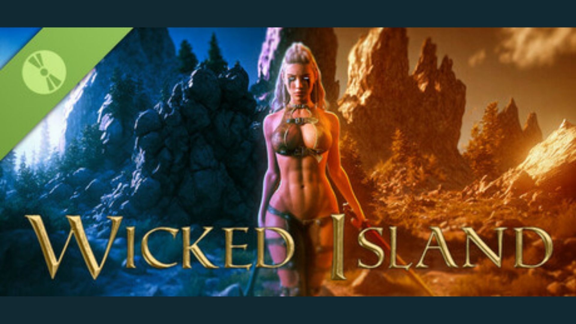 Wicked Island Demo gameplay screenshot featuring open-world exploration and crafting