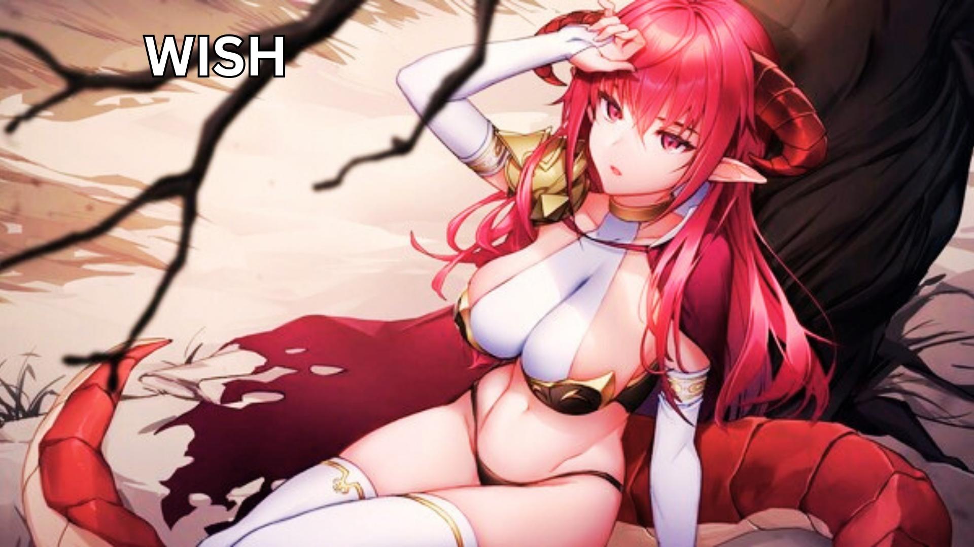 Vibrant fantasy world from Wish adult game on Steam